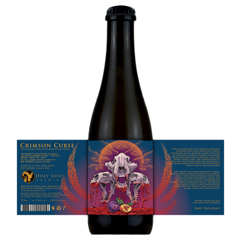 Holy Goat Brewing Crimson Curse Fruited Sour 7.6% (375ml)