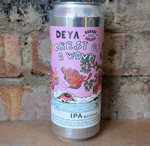 DEYA x Garage Project Crest of a Wave IPA 6.2% (500ml)