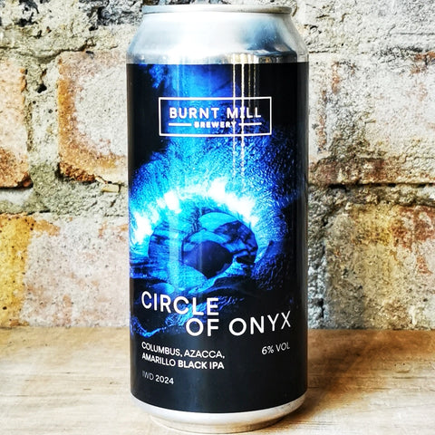 Burnt Mill Circle of Onyx Black IPA 6% (440ml)