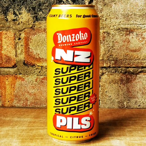 Donzoko NZ Super Pils 5% (500ml)
