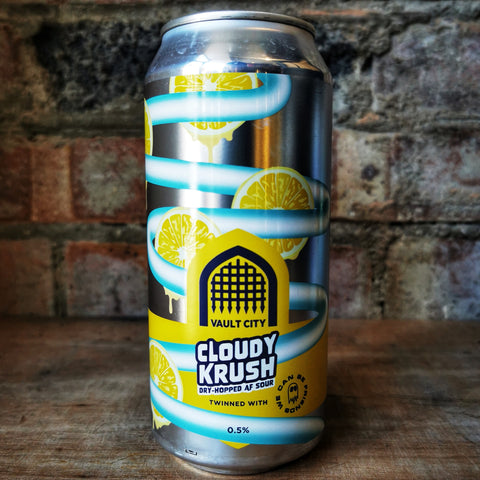 Vault City Cloudy Krush Dry Hopped AF Sour 0.5% (440ml)