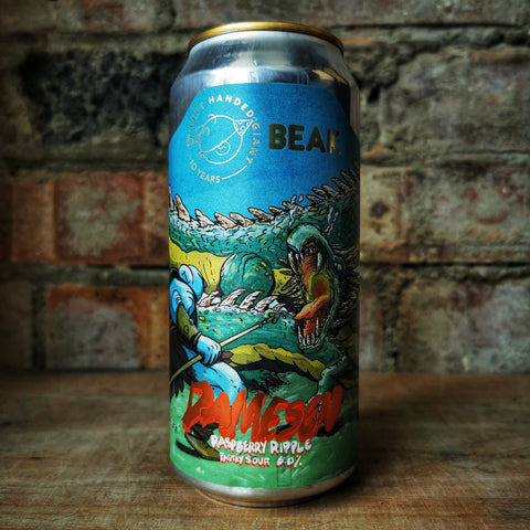 LHG X Beak Damesen Raspberry Ripple Pastry Sour 6% (440ml)