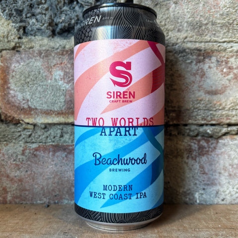 Siren x Beachwood Two Worlds Apart 6.8% WC IPA (440ml)
