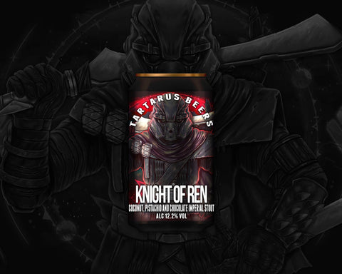 Tartarus x Emperors Knights of Ren Coconut, Pistachio & Chocolate Imperial Stout 12.2% (330ml)