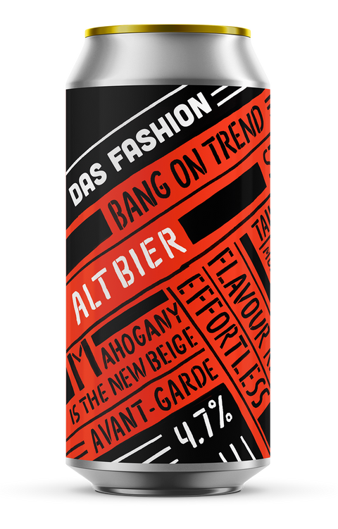 Pretty Decent Das Fashion Alt Bier 4.7% (440ml)