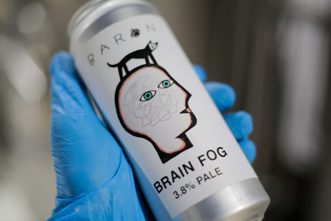 Baron Brain Fog Pale Ale 3.8% (500ml)
