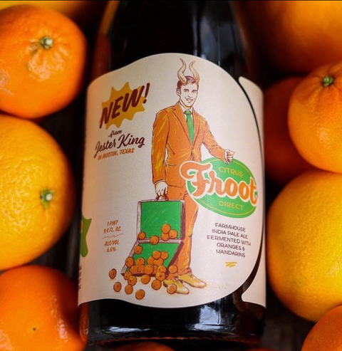 Jester King Citrus Froot Direct 6.6% (750ml)