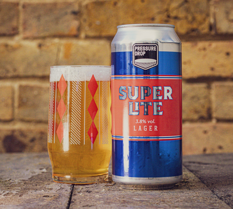 Pressure Drop Super Lite Lager 3.8% (440ml)