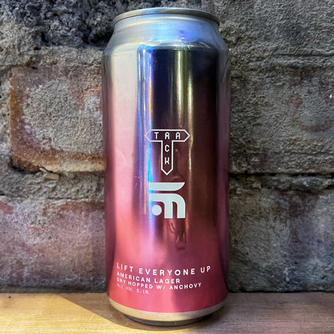 Track x Fast Fashion Lift Everyone Up Lager 5.1% (440ml)