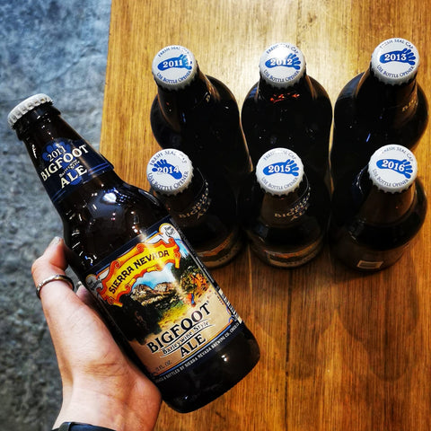 Sierra Nevada Bigfoot Barleywine Vertical Tasting