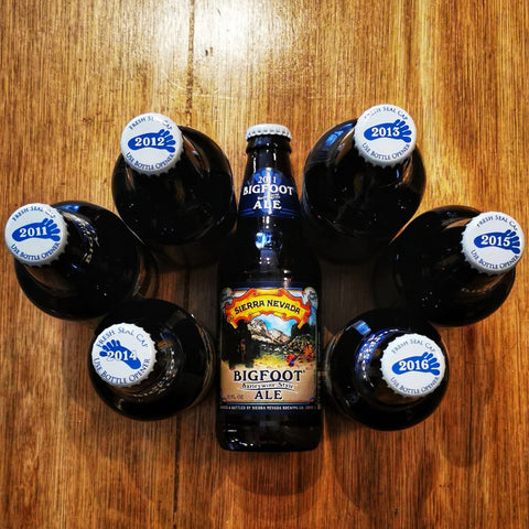 Sierra Nevada Bigfoot Barleywine Vertical Tasting