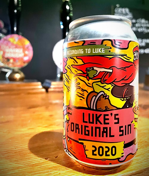 Luke's Cider Original Sin Medium Sparkling 5.5% (330ml)