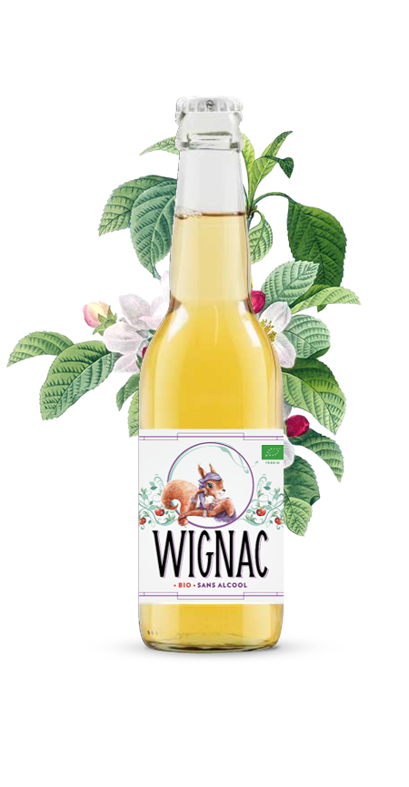 Wignac Cidre La Lady Squirrel Sans Alcohol 0.5% (330ml)