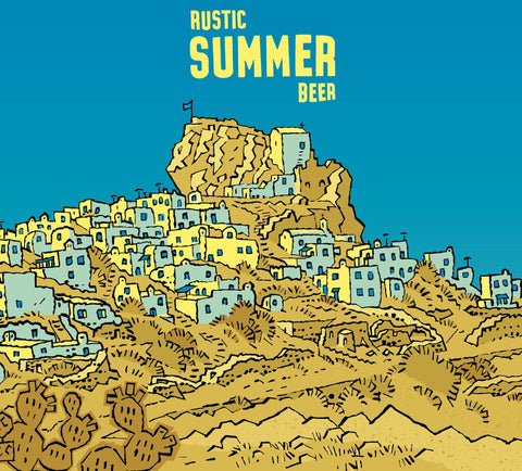 Burning Sky Summer Rustic Beer 4.2% (440ml)