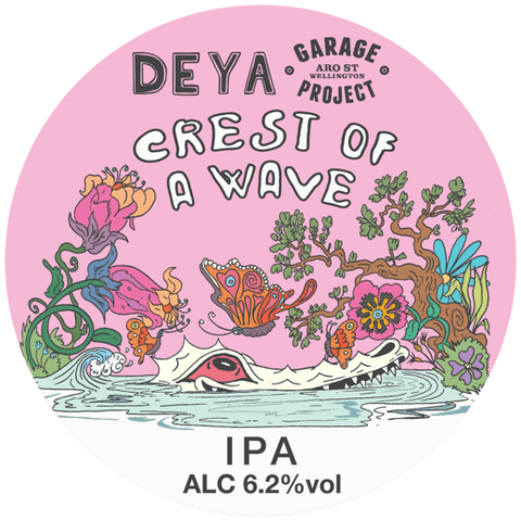 DEYA x Garage Project Crest of a Wave IPA 6.2% (500ml)