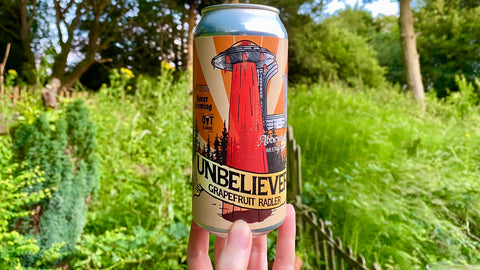 Beer of the Week: Abbeydale x Out & About x Queer Brewing Unbeliever Grapefruit Radler