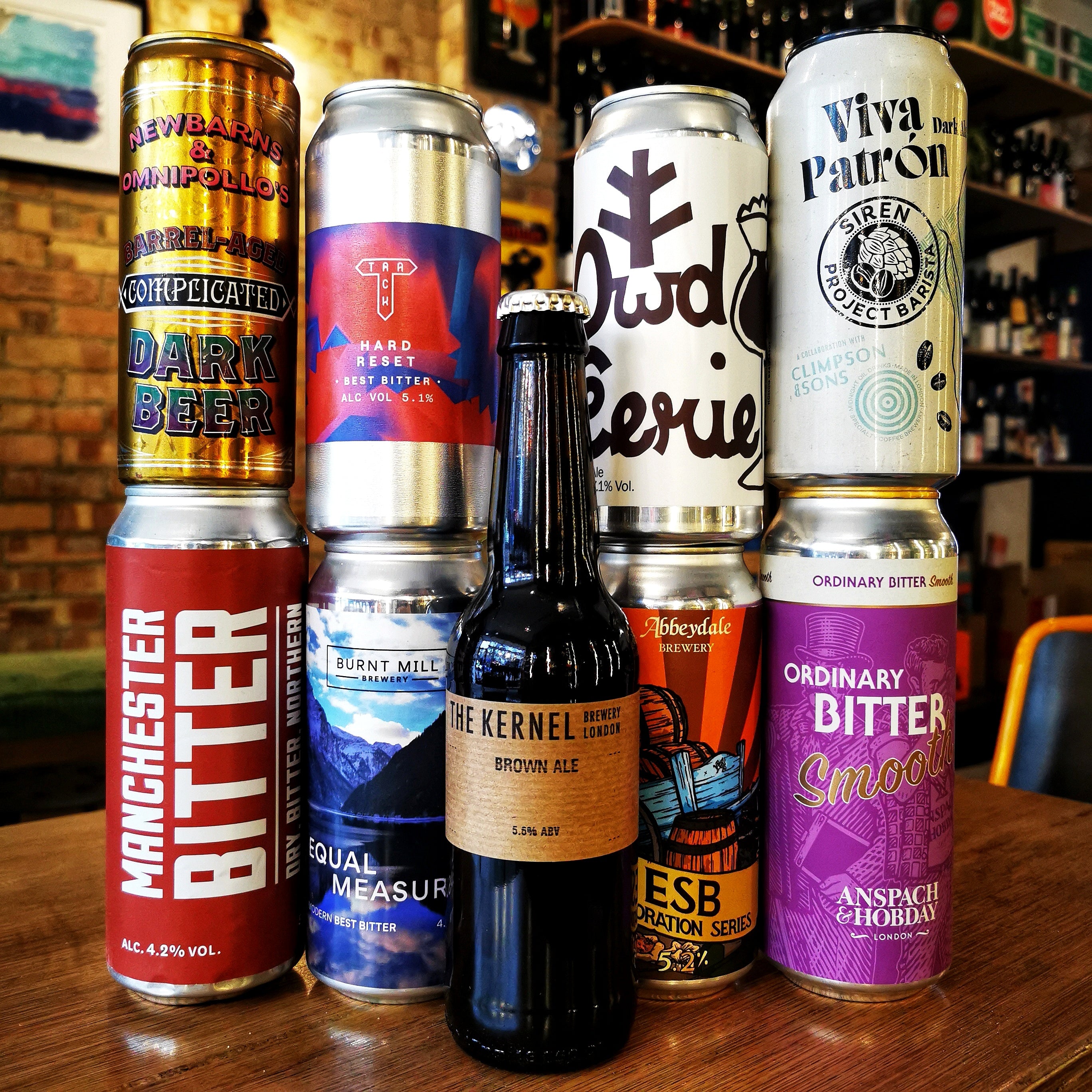 Bitter & Brown – Caps and Taps