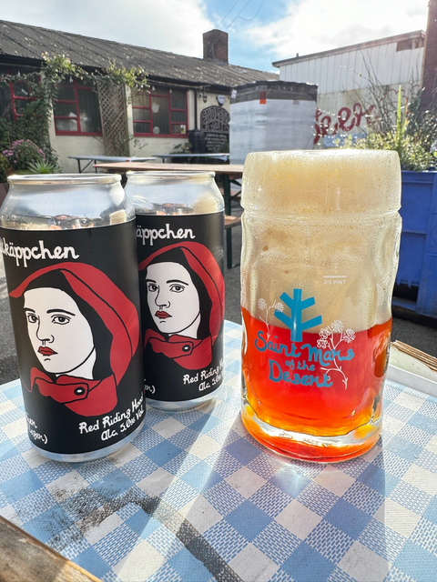 St Mars Rotkäppchen Red Lager 5% (440ml)