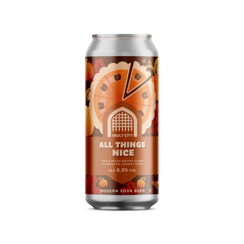 Vault City All Things Nice Pumpkin Pie Sour 6.3% (440ml)