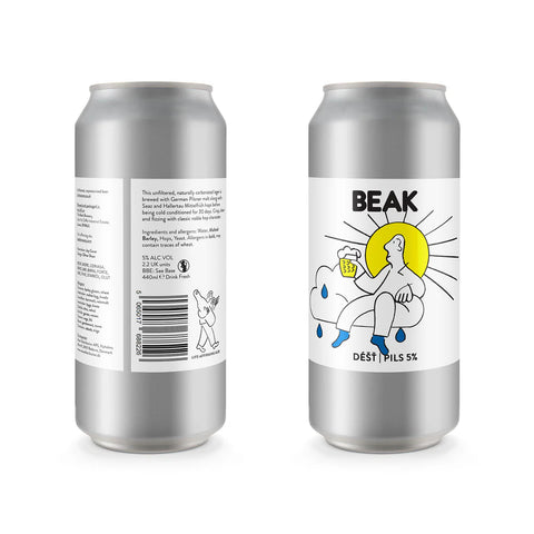 Beak Dest Pilsner 5% (440ml)