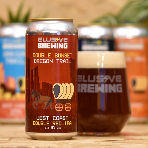 Elusive Double Sunset Oregon Trail Double Red IPA 8% (440ml)