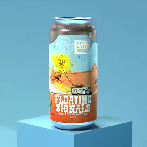 LHG x Green Cheek Floating Signals Modern West Coast IPA 6.8% (440ml)