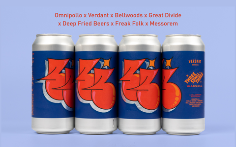 Verdant x Omnipollo Three Times Three Vol 7 DIPA 8% (440ml)