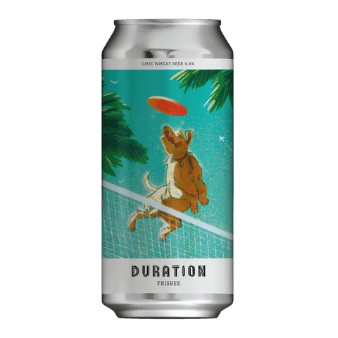 Duration Frisbee Lime Wheat Beer 4.4% (440ml)