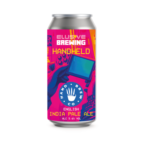 Elusive x Hand Brew Co Handheld IPA 5.6% (440ml)