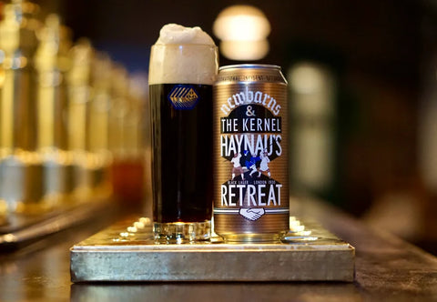 Newbarns x The Kernel Haynau's Retreat Black Lager