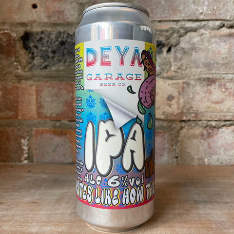 DEYA Tastes Like How The Label Looks IPA 6% (500ml)
