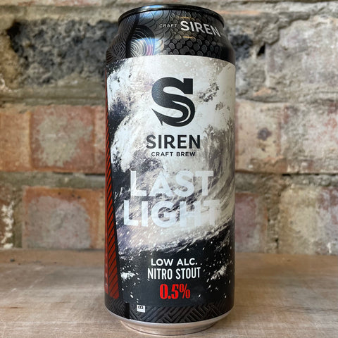 Siren Last Light Nitro Stout 0.5% (440ml)