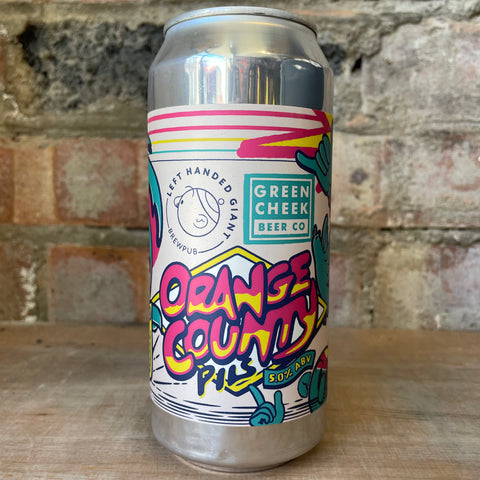 LHG X Green Cheek Orange County Pils WC Pils 5.5% (440ml)