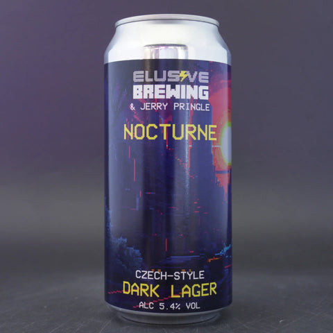 Elusive Nocturne Dark Style Lager 5.4% (440ml)