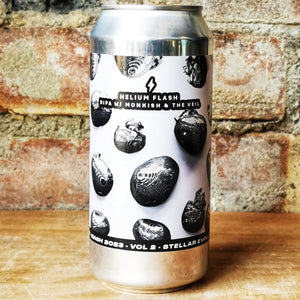 Garage x Monkish x The Veil Helium Flash DIPA 9% (440ml)