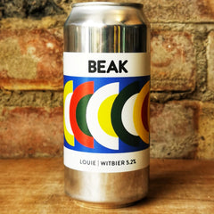 Beak Brewery BEAK Louie 5.2% Witbier (440ml) Beak Brewery BEAK Louie 5.2% Witbier (440ml)