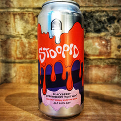 Vault City Stoopid Blackberry Strawberry Woo Woo Smoothie Sour 6% (440ml) Vault City Stoopid Blackberry Strawberry Woo Woo Smoothie Sour 6% (440ml)