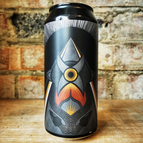 Holy Goat Night Ash Black Smoked Rye Stout 7.4% (440ml)