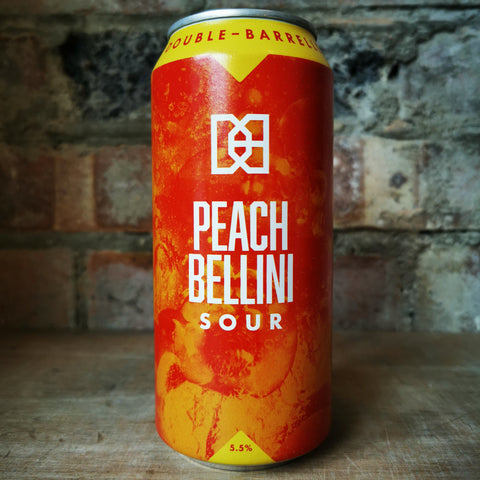 Double Barrelled Peach Bellini Sour 5.5% (440ml)