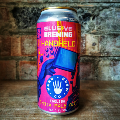 Elusive x Hand Brew Co Handheld IPA 5.6% (440ml)