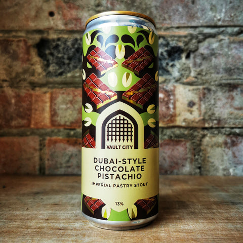 Vault City Dubai-Style Chocolate Pistachio Imperial Stout 13% (330ml)