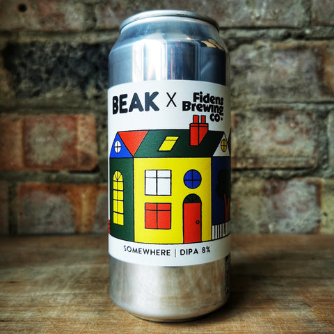 Beak X Fidens Somewhere DIPA 8% (440ml)