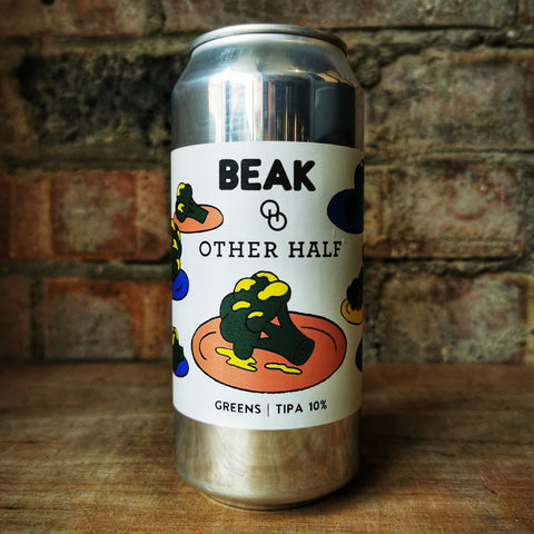 Beak X Other Half Greens TIPA 10% (440ml)
