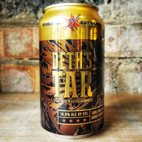Revolution Deth's Tar Imperial Oatmeal BA Stout 14% (355ml)