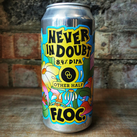 FLOC x Other Half Never In Doubt DIPA 8.4% (440ml)