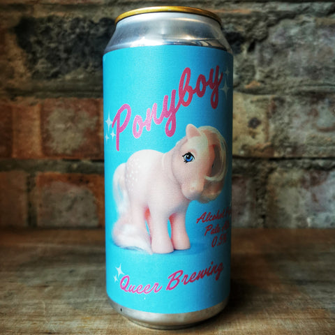Queer Brewing Ponyboy AF Nectaron Wai-iti Pale 0.5% (440ml)