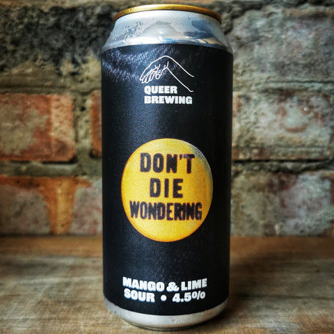 Queer Brewing Don't Die Wondering Mango and Lime Sour 4.5% (440ml)