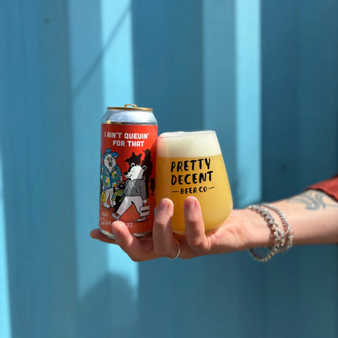 Pretty Decent x Oso I Ain’t Queuin' For That NEIPA 6.2% (440ml)