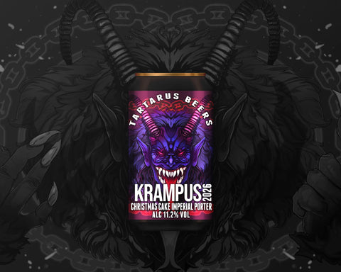 Tartarus Krampus 2026 Christmas Cake Imp Porter 11.2% (330ml)