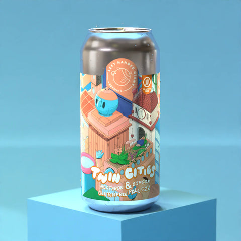 LHG Twin Cities Nectaron & Simcoe GF Pale 5.2% (440ml)